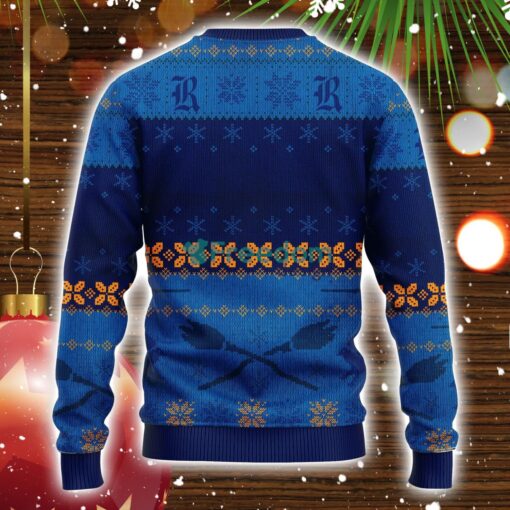 Raveclaw Blue Ugly Christmas Sweater Amazing Gift Idea Christmas Gift Product Photo 2