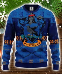 Raveclaw Blue Ugly Christmas Sweater Amazing Gift Idea Christmas Gift Product Photo 1