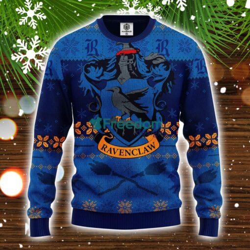 Raveclaw Blue Ugly Christmas Sweater Amazing Gift Idea Christmas Gift Product Photo 1