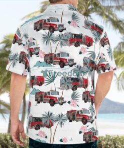 Reading, Massachusetts, Reading Fire Department Hawaiian Shirt Product Photo 4