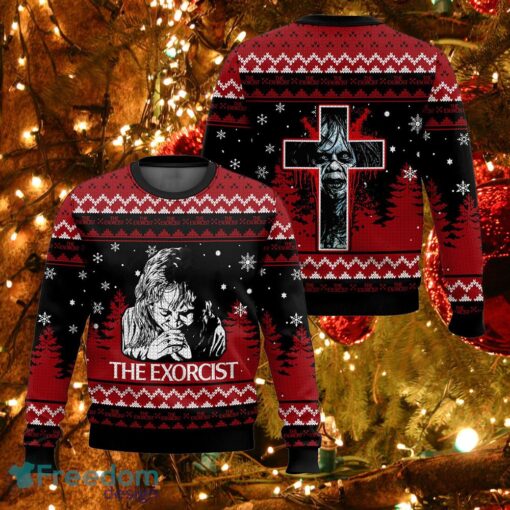 Regan MacNeil Ugly Sweater Knitted Sweater AOP Gift For Christmas - Regan MacNeil Ugly Sweater Knitted Sweater AOP Gift For Christmas