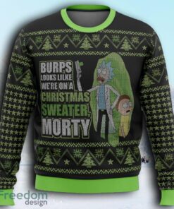 Rick And Morty Were In A Xmas Sweater Ugly Christmas Sweaters 3D Super Hot