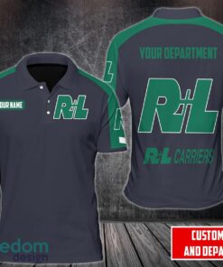 R+L Carriers Team Working Shirt 3D Polo Shirt Golf Polo Custom Name