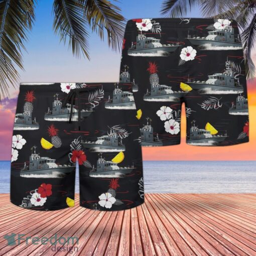 RN Archer class (P2000) Patrol Vessel Hawaiian Shirt And Shorts Beach Gift Product Photo 2