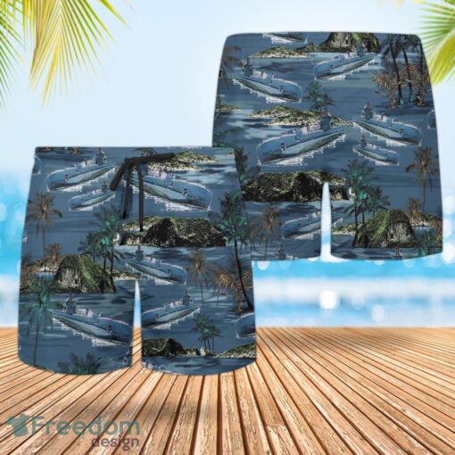 RN Historical British S-class Submarine Hawaiian Shirt And Shorts Beach Gift Product Photo 2