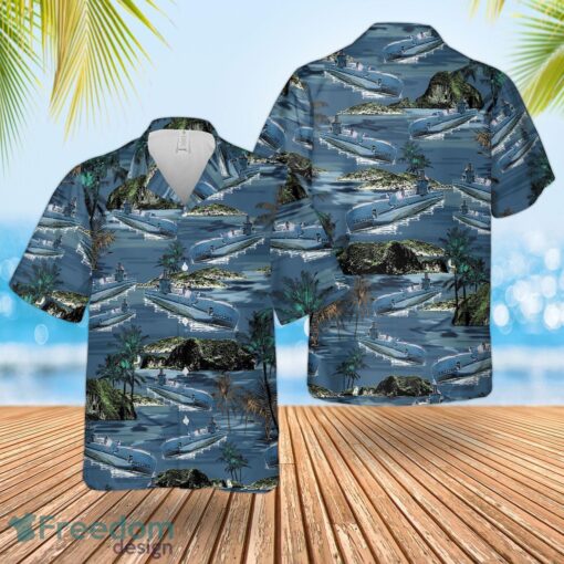 RN Historical British S-class Submarine Hawaiian Shirt And Shorts Beach Gift Product Photo 1