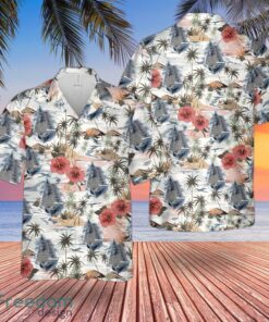 RN Historical Invincible-class Aircraft Carrier Hawaiian Shirt And Shorts Beach Gift