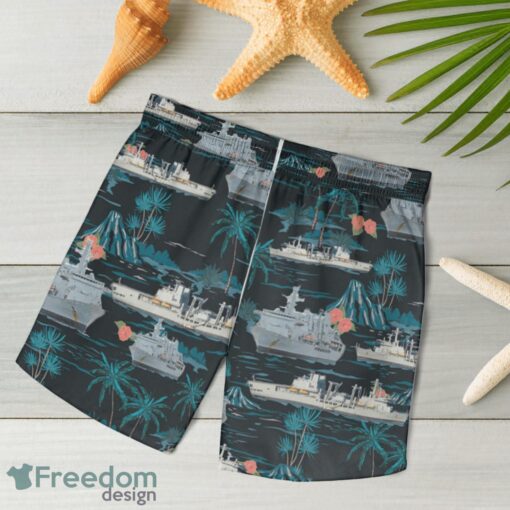 RN Historical RFA Fort George (A388) Hawaiian Shirt And Shorts Beach Gift Product Photo 4