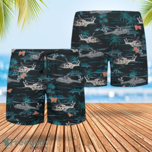 RN Merlin MK4 Hawaiian Shirt And Shorts Beach Gift Product Photo 2