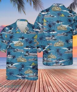 RN RFA Fort Victoria (A387) Replenishment Oiler Hawaiian Shirt And Shorts Beach Gift Product Photo 1