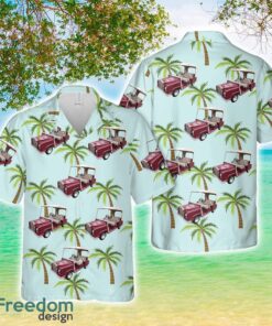 Rolls Royce Golf Cart Aloha 3D Hawaiian Shirt