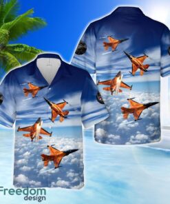 Royal Netherlands Air Force F-16 Demo Team Hawaiian Shirt Unisex For Men Women