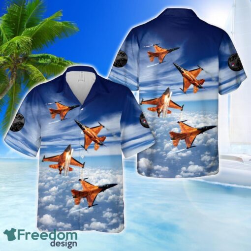 Royal Netherlands Air Force F-16 Demo Team Hawaiian Shirt Unisex For Men Women Product Photo 1