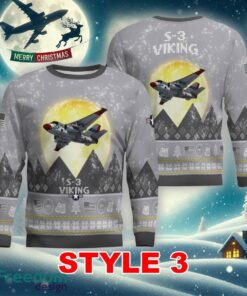 S 3 Viking S3 Aircraft Moonlight Multi Color Knitted Christmas Sweater Gift For Men And Women image S-3 Viking S3 Aircraft Moonlight Multi Color Knitted Christmas Sweater Gift For Men And Women - S-3 Viking S3 Aircraft Moonlight Ugly Christmas Sweater_21