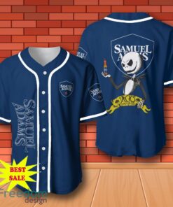 Samuel Adams Halloween Jack Skellington Nightmare Baseball Jersey for All Genders
