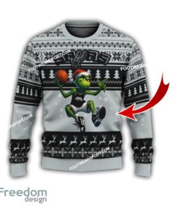 San Antonio Spurs New Grinch Knitted Christmas Sweater AOP Gift For Men And Women San Antonio Spurs New Grinch Knitted Christmas Sweater AOP Gift For Men And Women