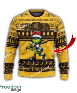 San Diego Padres Grinch Design Ugly Christmas 3D Sweater Gift For Men And Women San Diego Padres Grinch Design Ugly Christmas 3D Sweater Gift For Men And Women