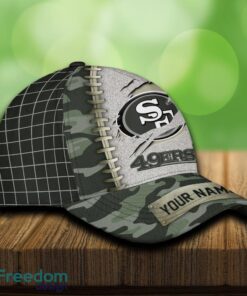 San Francisco 49ers 3D Hat And Cap Beach Design Camo Green For Fans Gift Custom Name image San Francisco 49ers 3D Hat And Cap Beach Design Camo Green For Fans Gift Custom Name - San Francisco 49ers 3D Hat And Cap Camo_4