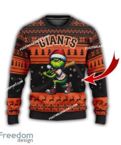 San Francisco Giants Multi Grinch Ugly Christmas Sweater Gift For Men And Women