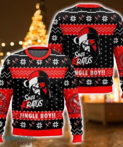 SantaKatus Jingle Boy!!, God of the war Christmas Ugly Christmas Sweater 3D All Printed Sweater Christmas Gift
