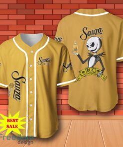 Sauza Tequila Halloween Jack Skellington Nightmare Baseball Jersey for All Genders