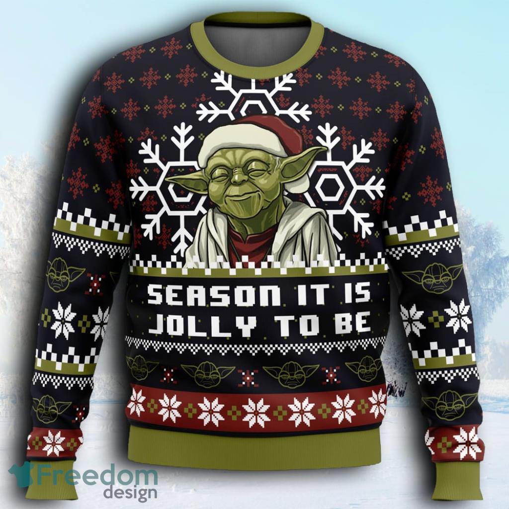 Season Jolly Star Wars Ugly Christmas Sweaters 3D Super Hot image Season Jolly Star Wars Ugly Christmas Sweaters 3D Super Hot Product Photo 1
