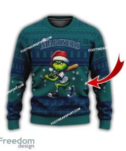 Seattle Mariners New Grinch Ugly Xmas Sweater Gift For Men And Women