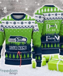 Seattle Seahawks Knitted Sweater For Men Women Fans Gift Christmas