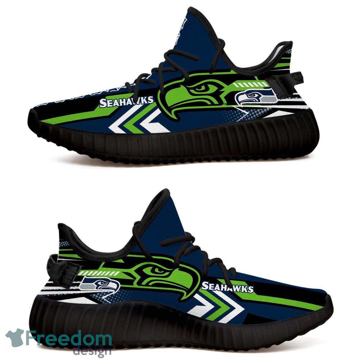 Seattle Seahawks Speedsters Yeezy Running Shoes For Fans Gift Men Women image Seattle Seahawks Speedsters Yeezy Running Shoes For Fans Gift Men Women - Seattle Seahawks Speedsters Yeezy Boost Running Shoes_1