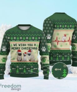 Siamese Cat We Wish You A Merry Ugly Christmas Sweater Gift For Men And Women
