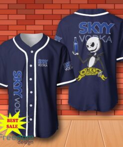 SKYY Vodka Halloween Jack Skellington Nightmare Baseball Jersey for All Genders