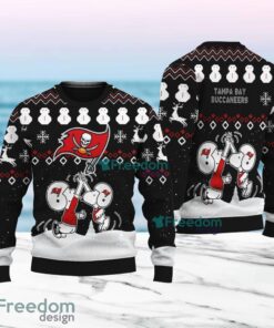 Snoopy And Friend Tampa Bay Buccaneers Christmas Ugly Sweater 3D For Fans