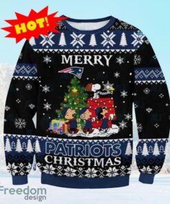 Snoopy New England Patriots Ugly Christmas Sweater Gift For Men And Women