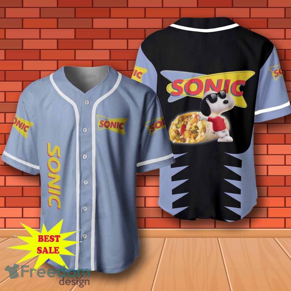 Sonic Drive In Snoopy Baseball Jersey for All Genders image Sonic Drive-In Snoopy Baseball Jersey for All Genders Product Photo 1