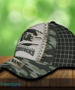 South Carolina Gamecocks 3D Hat And Cap Beach Design Camo Green For Fans Gift Custom Name - South Carolina Gamecocks 3D Hat And Cap Camo_3