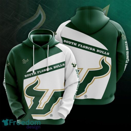 South Florida Bulls 3D Hoodie For Fans New Trending All OVer Print - South Florida Bulls 3D Hoodie For Fans New Trending All OVer Print