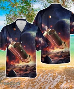 Spitzer Space Telescope Aloha 3D Hawaiian Shirt