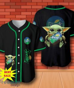 Sprite Baby Yoda Baseball Jersey for All Genders