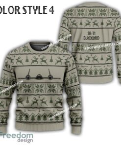 SR 71 Blackbird SR71 Aircraft US Air Force Knitted Christmas Sweater Gift For Vetetan image SR-71 Blackbird SR71 Aircraft US Air Force Knitted Christmas Sweater Gift For Vetetan - SR-71 Blackbird SR71 Aircraft Best Front Ugly Christmas Sweater Photo 4