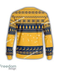 St. Louis Blues Grinch Design Knitted Christmas Sweater AOP Gift For Men And Women - St. Louis BluesMulti Grinch Ugly Christmas Sweater Gift Adult Photo 2
