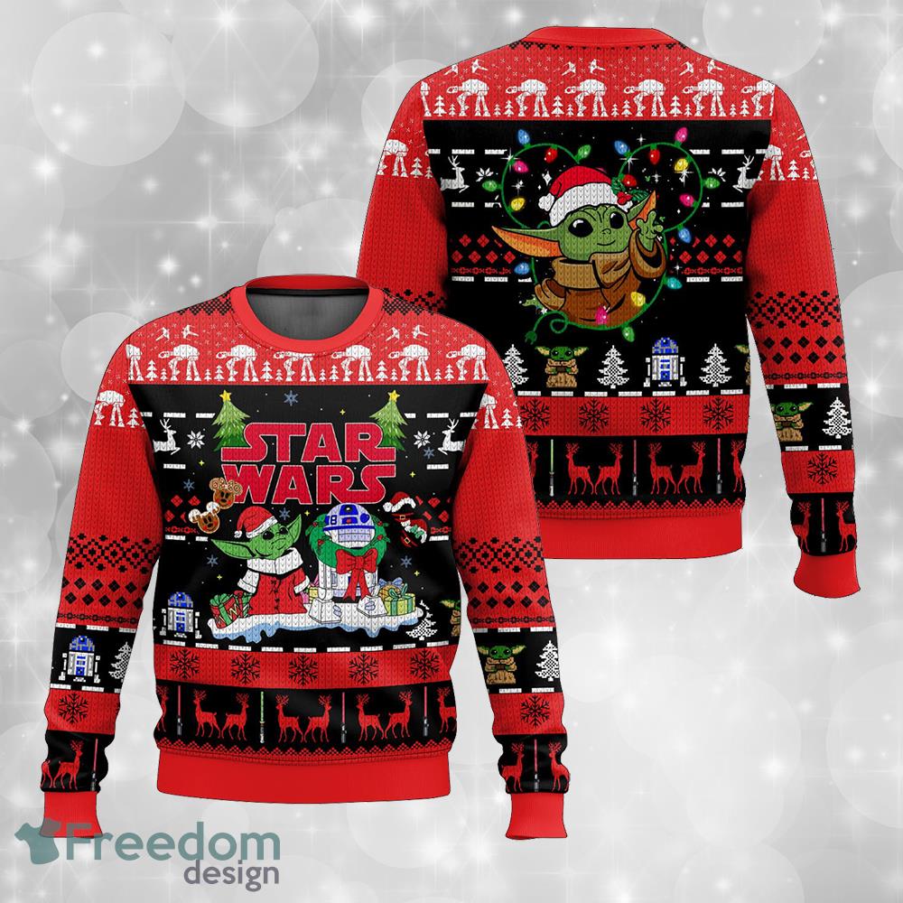 Star Wars Baby Yoda Ugly Sweater Ugly Sweater Gift For Christmas image Star Wars Baby Yoda Ugly Sweater Ugly Sweater Gift For Christmas - Star Wars Baby Yoda Ugly Sweater Ugly Sweater Gift For Christmas