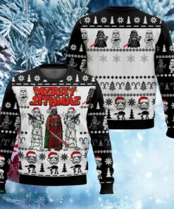 Star Wars Merry Sithmas Stormtrooper Darth Vader Ugly Sweater Ugly Christmas Sweater AOP Gift For Adult