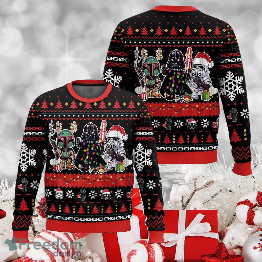 Star Wars Ugly Sweater Ugly Christmas 3D Sweater Gift For Adult image Star Wars Ugly Sweater Ugly Christmas 3D Sweater Gift For Adult - Star Wars Ugly Sweater Ugly Christmas 3D Sweater Gift For Adult