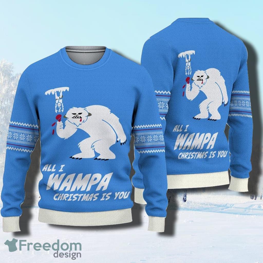 Star Wars Wampa Ugly Ugly Christmas Sweater image Star Wars Wampa Ugly Ugly Christmas Sweater Product Photo 1