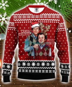 Step Brothers 2008 Ugly Christmas Sweater Amazing Gift Idea Christmas Party Gift Product Photo 1