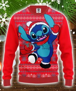 Stitch Winter Red Ugly Christmas Sweater Amazing Gift Idea Christmas Party Gift Product Photo 1