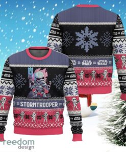 Stormtrooper Star Wars Ugly Sweater Knitted Christmas Sweater Gift For Adult