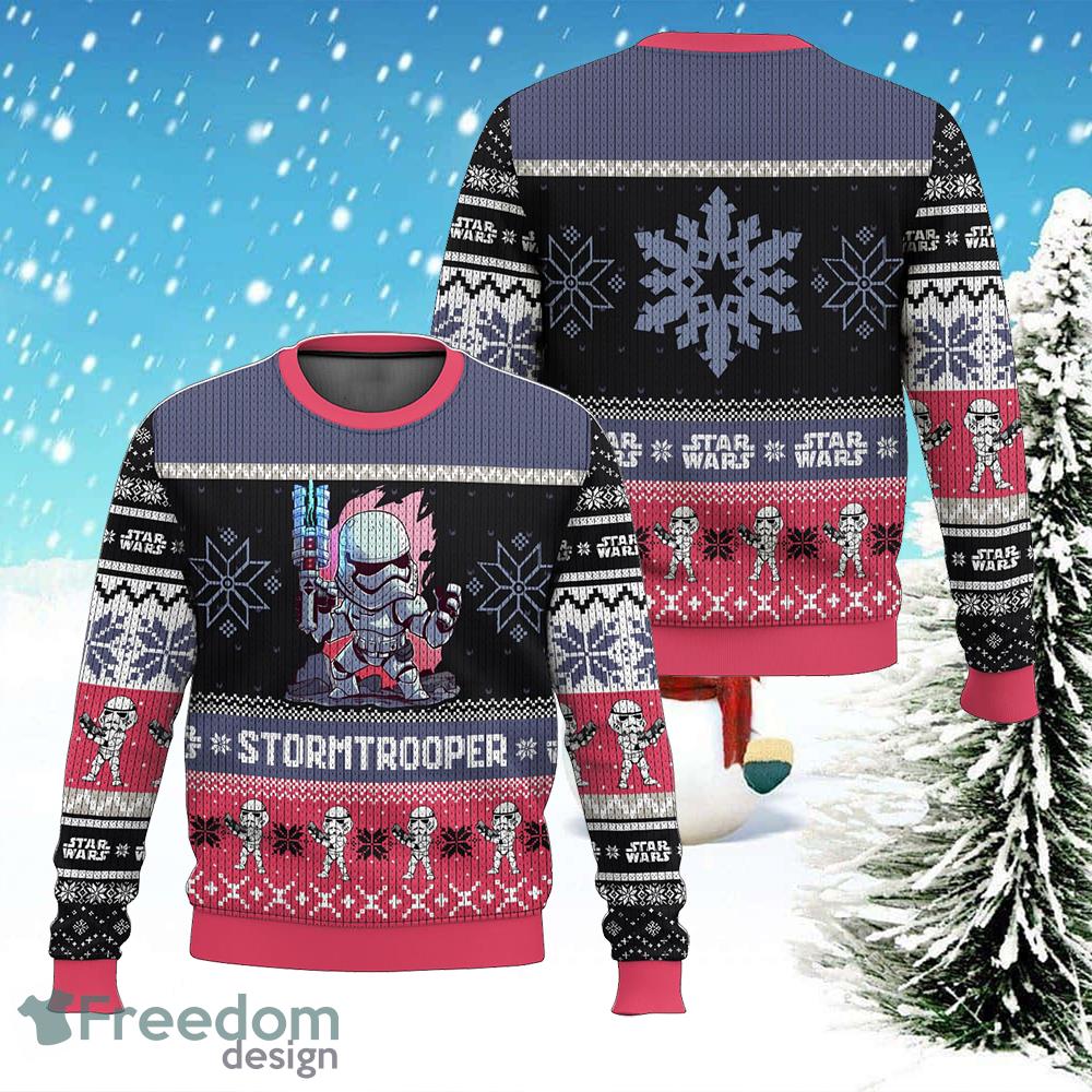 Stormtrooper Star Wars Ugly Sweater Knitted Christmas Sweater Gift For Adult image Stormtrooper Star Wars Ugly Sweater Knitted Christmas Sweater Gift For Adult - Stormtrooper Star Wars Ugly Sweater Knitted Christmas Sweater Gift For Adult