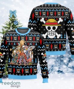 Straw Hat Pirates One Piece Ugly Christmas Sweater Gift For Adult