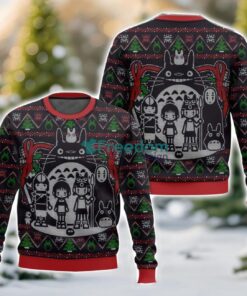 Studio Ghibli Ugly Christmas Sweater For Men And Women Christmas Holiday Gift